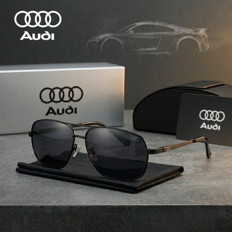Sunglasses Aviator Polarized - Gafas de Sol de Lujo AUDI,