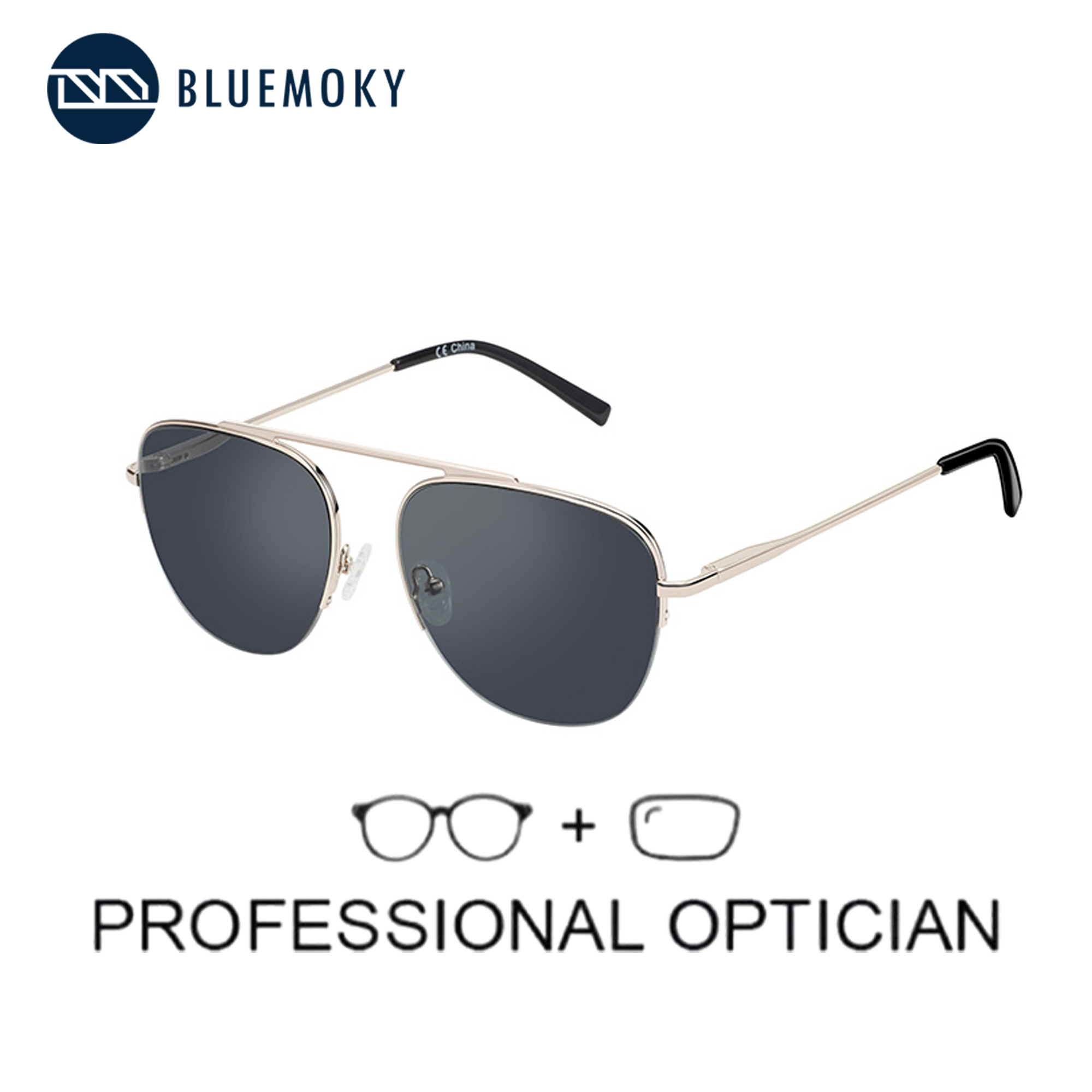 Sunglasses Aviator Polarized - BLUEMOKY gafas de sol graduadas polarizadas