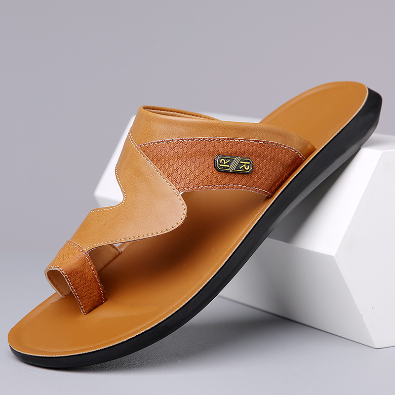 Sandalias de Cuero para Hombre - Flip Flop Leather Men reseña y precio