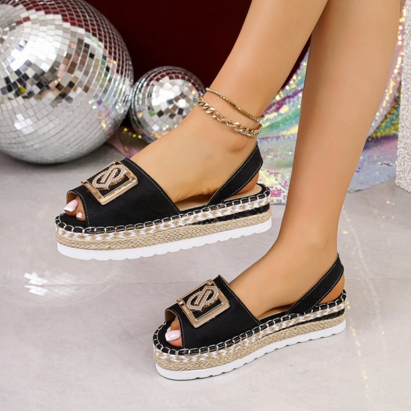 Sandalias de Plataforma para M - Espadrille Slip On reseña y precio