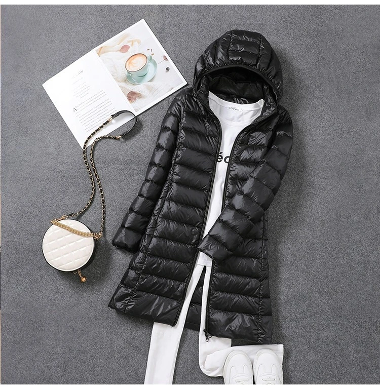 Chaqueta larga de plumón ultra - Packable Hat Nylon reseña y precio