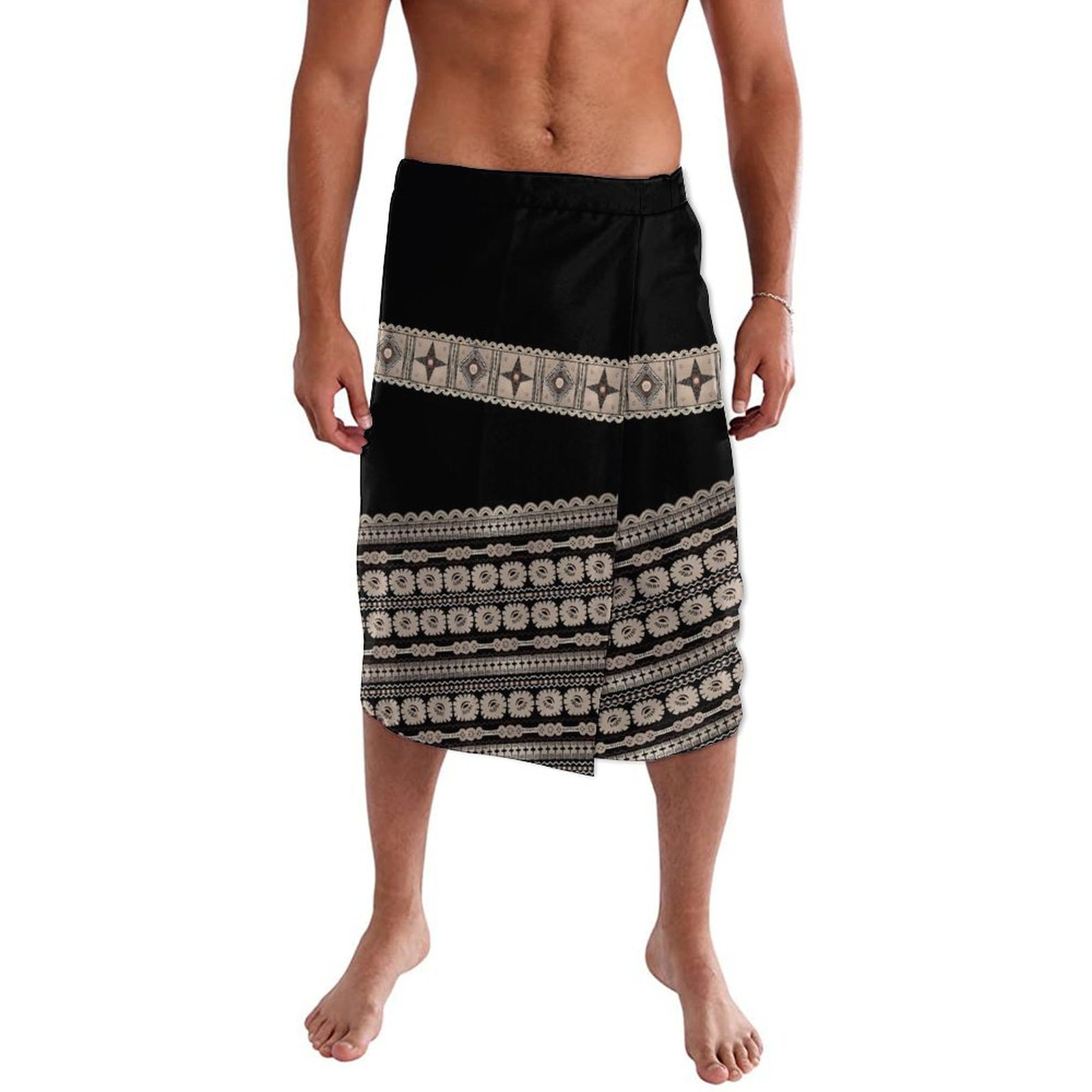 Sarong Lavalava estampado poli - Sarong Men Wrap reseña y precio