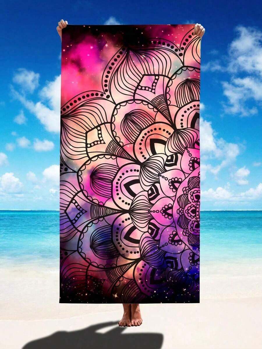 Toalla de playa súper absorben - Beach Towel Large reseña y precio