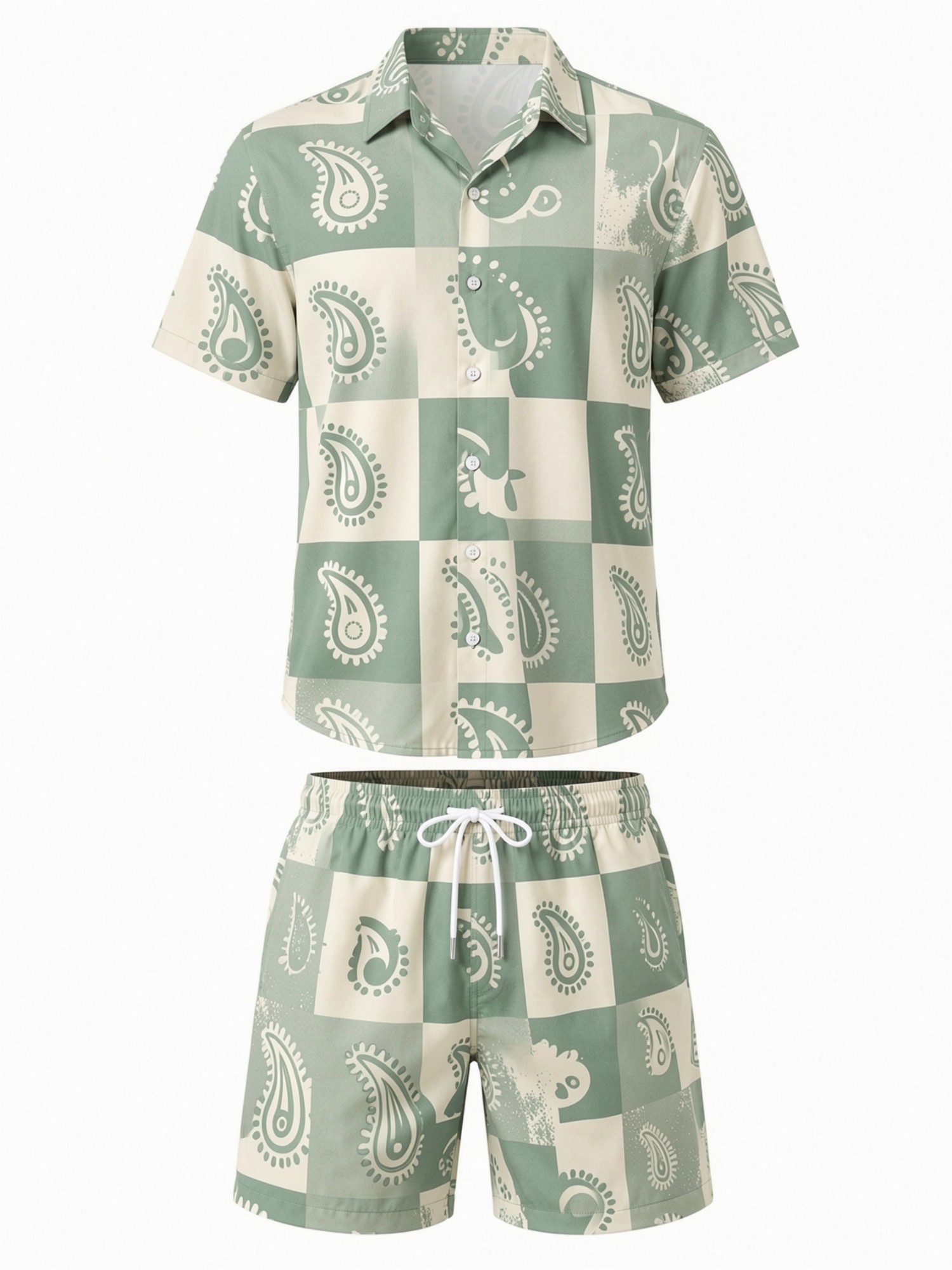 Conjunto de Camisa de Manga Co - Resort Shirt Floral reseña y precio