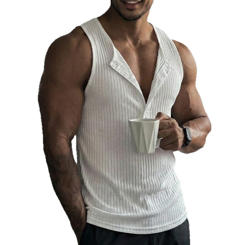 Camiseta deportiva sin mangas  - Tank Top Muscle reseña y precio